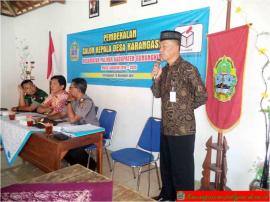 Pembekalan Calon Kepala Desa Karangasem