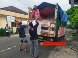 Distribusi Logistik Pilkada oleh KPU Gunungkidul