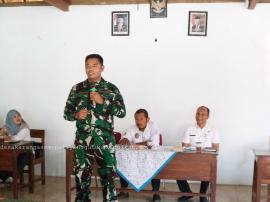 Sosialisasi TMMD ke-122 oleh TNI di Karangasem Berjalan Lancar