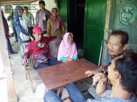 Upaya Transparansi, Stikerisasi KPM Bansos di Karangasem Dipimpin Langsung Panewu Paliyan