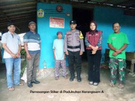 Pemasangan Stiker Penanda KPM Dilanjutkan