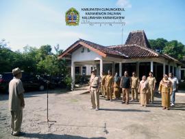 Apel Rutin Lurah dan Pamong Kalurahan Karangasem