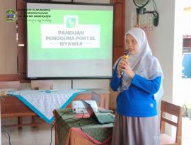 Dorong Digitalisasi Layanan Kesehatan, UPT Puskesmas Paliyan Gelar Pelatihan Portal Nyawiji bagi Kad