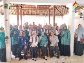 TP PKK Kabupaten OKU Studi Banding GKSTTB di Kalurahan Karangasem